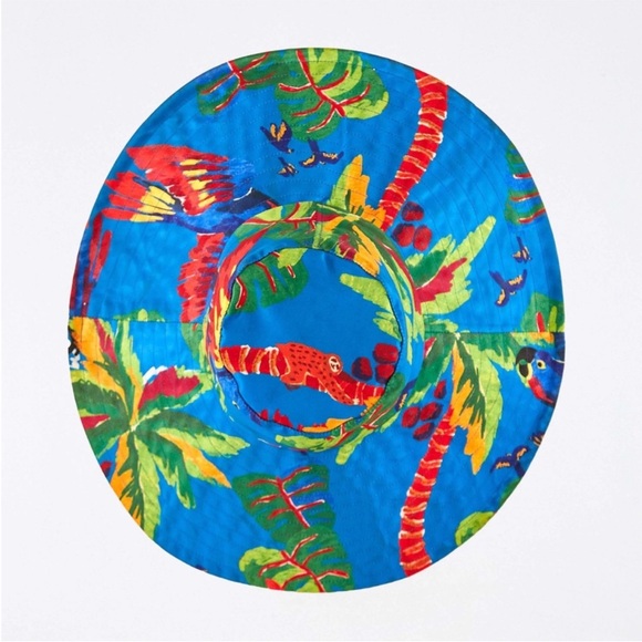 FARM Rio Colorful Parrot Print Hat - Picture 3 of 6